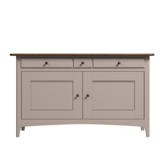 Hapton Soft Truffle 2 Door 3 Drawer Sideboard
