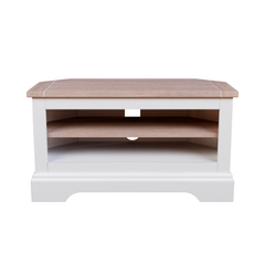 Dorset White Corner TV Unit
