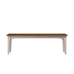 Hapton Soft Truffle Dining Bench