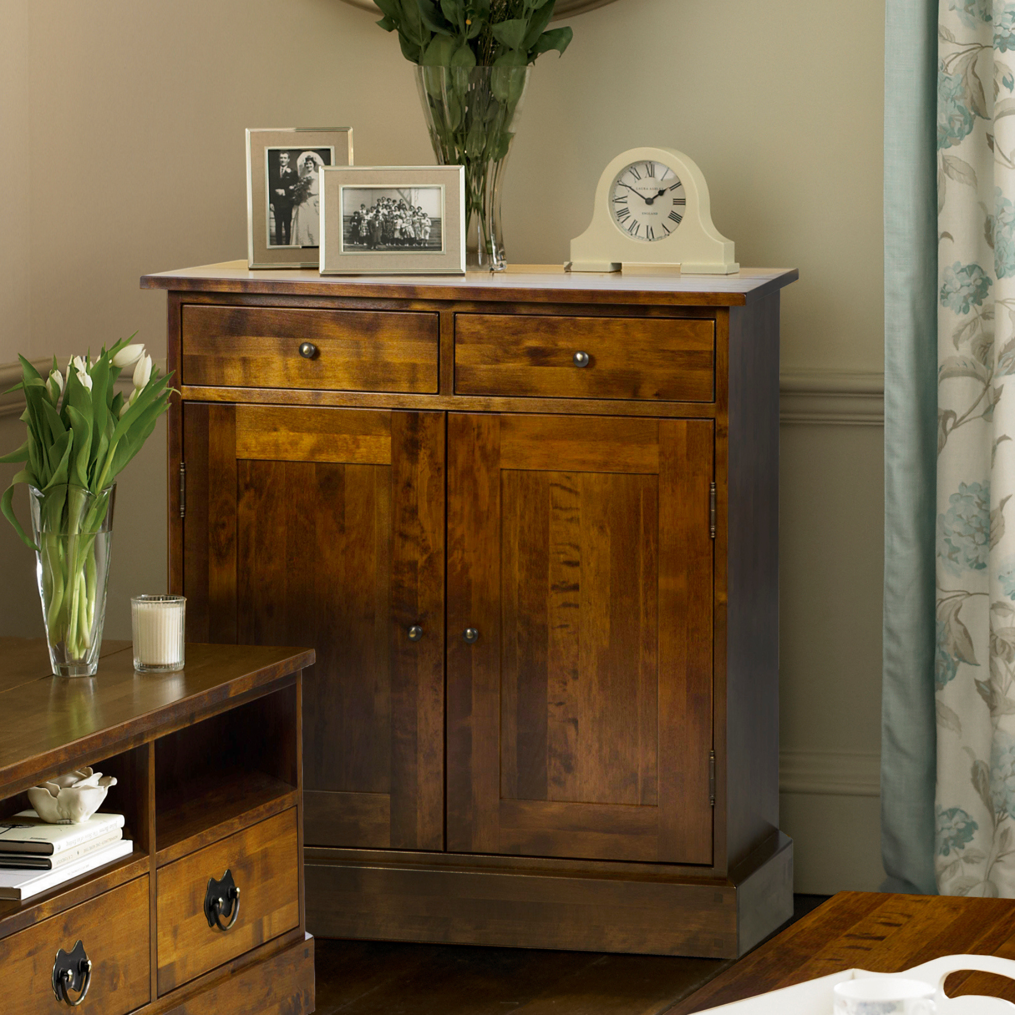 Garrat 2 Door & 2 Drawer Narrow Sideboard