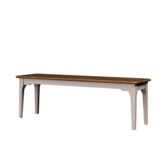 Hapton Soft Truffle Dining Bench