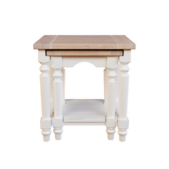 Dorset White Nest of 2 Tables