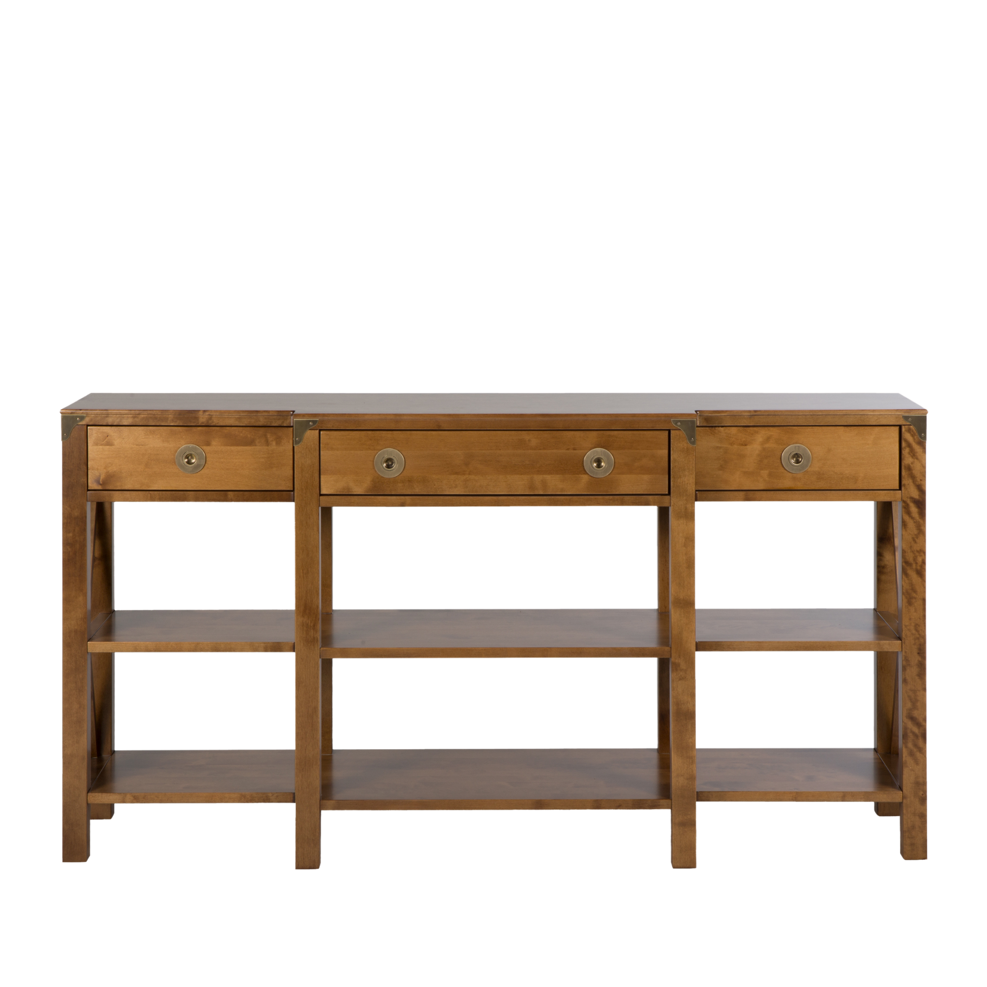 Balmoral 3 Drawer Triple Console Table