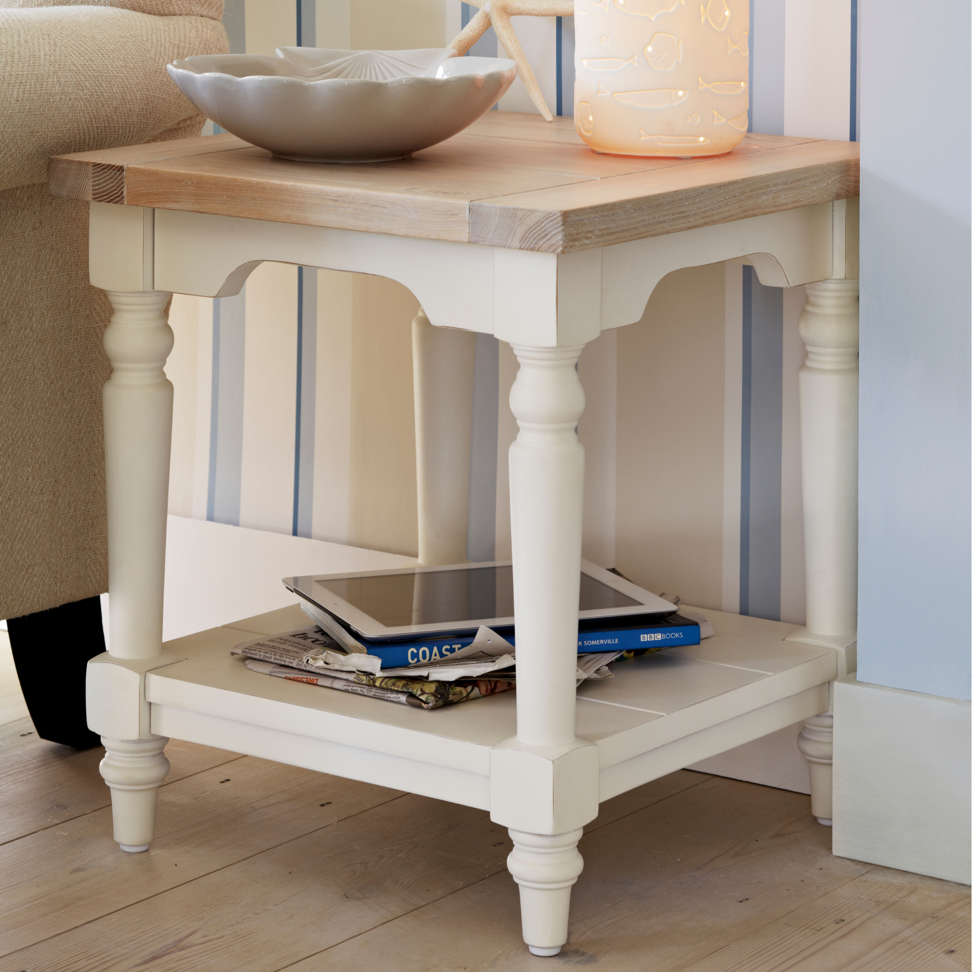 Dorset White Side Table