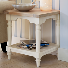 Dorset White Side Table