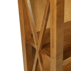 Balmoral 2 Drawer Single Bookcase