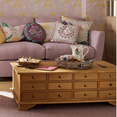 Garrat 12 Drawer Coffee Table