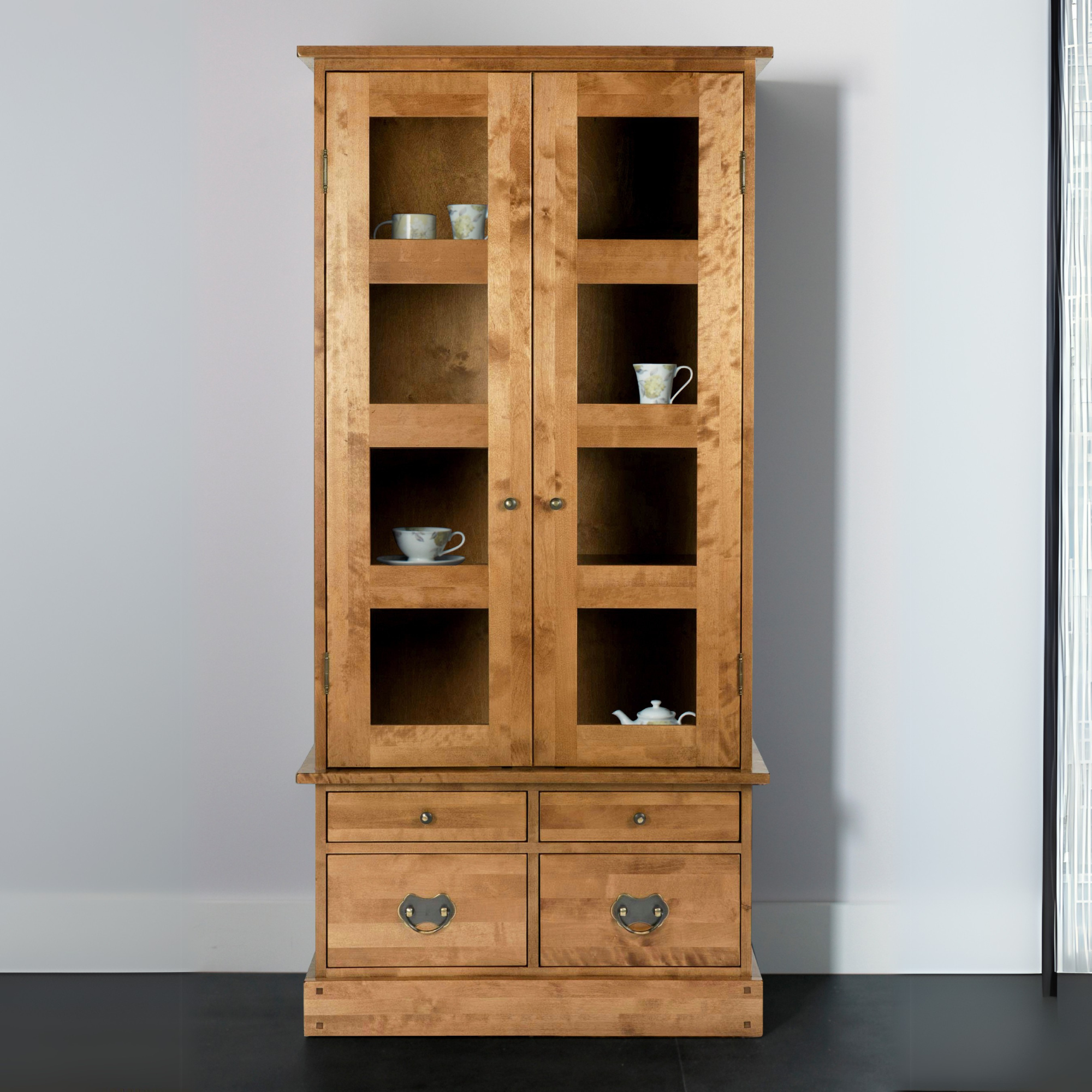 Garrat 2 Door 4 Drawer Display Unit