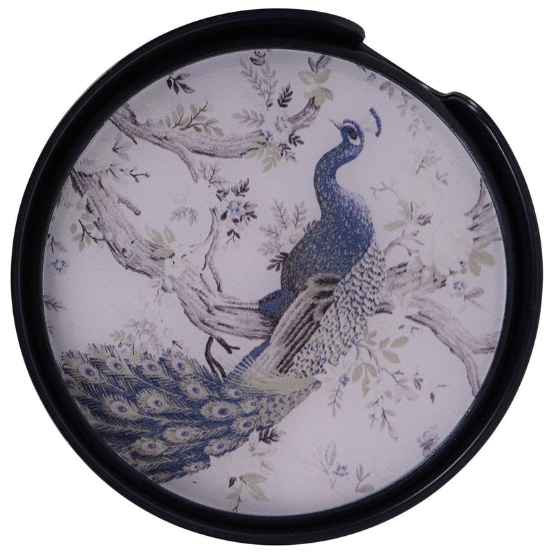 Belvedere Peacock Set of 4 Coasters