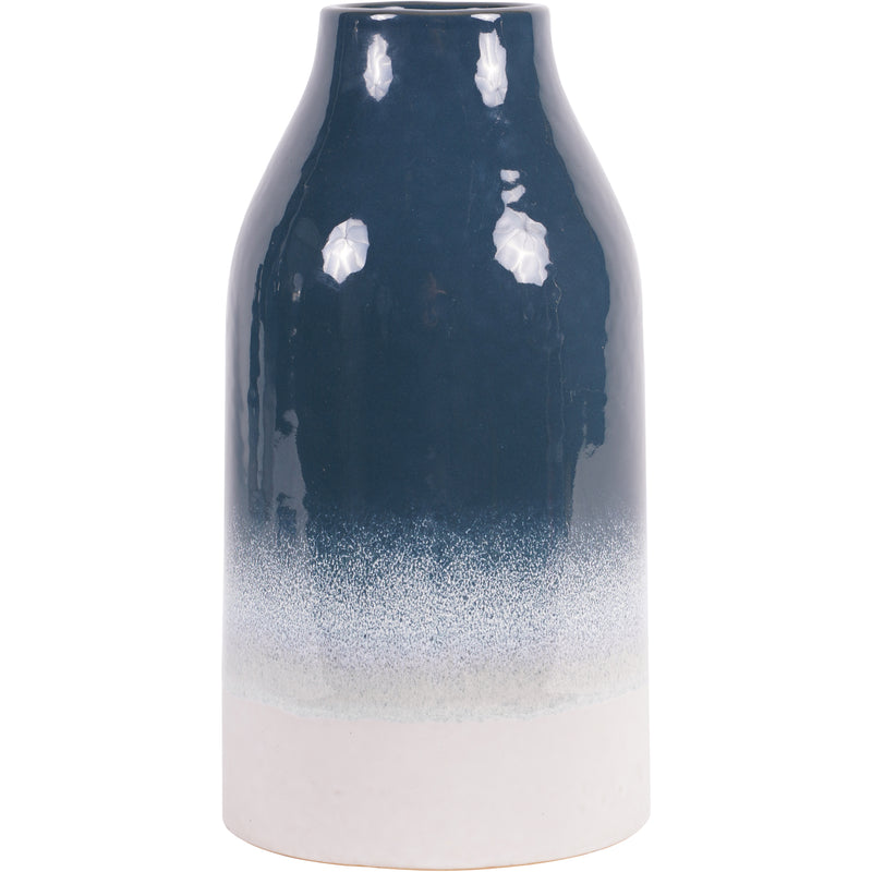 Blue Laneham Stoneware Medium Vase