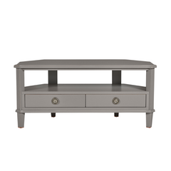 Henshaw 2 Drawer Corner TV Unit