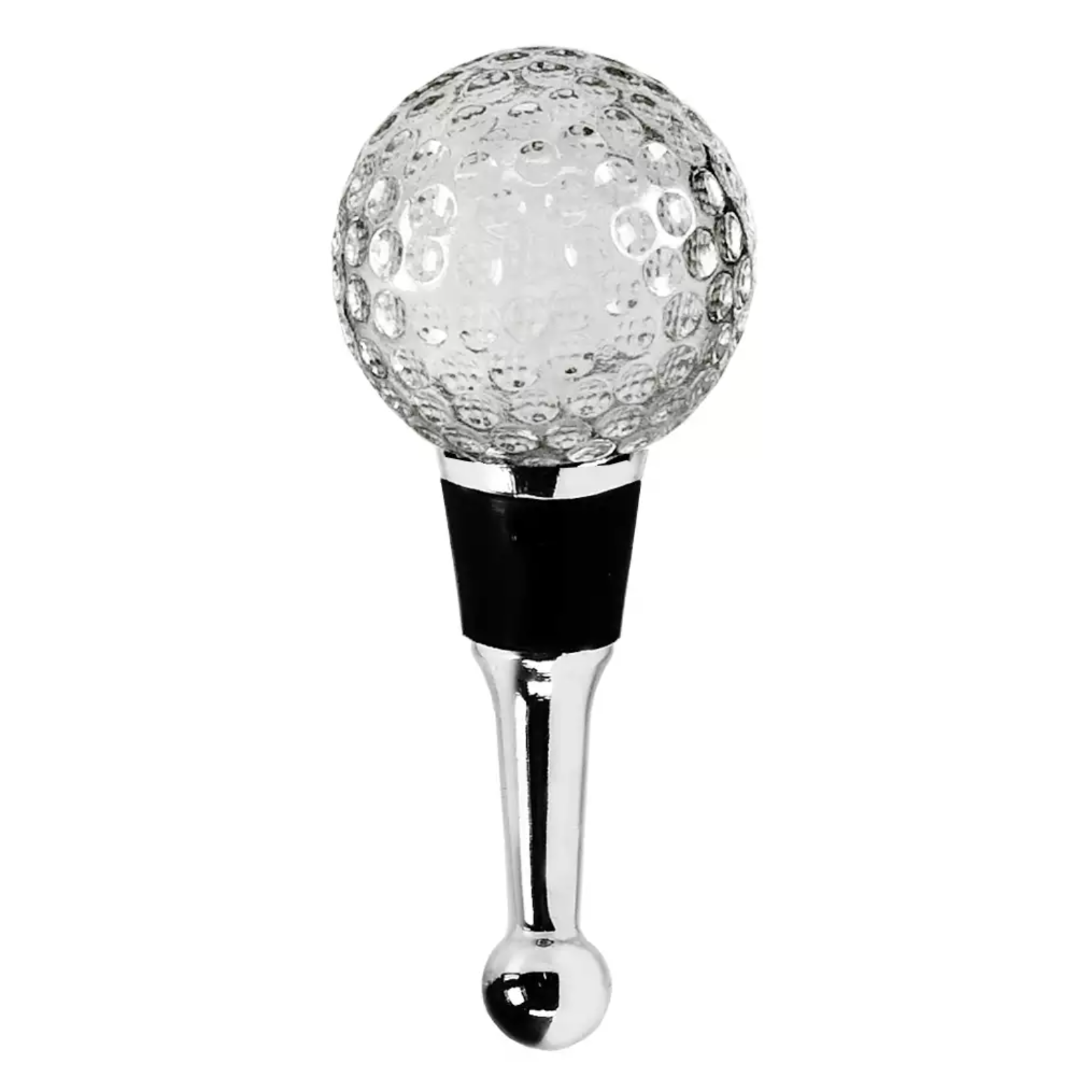 Edzard Murano Glass Golf Ball Wine Stopper Plum Retail