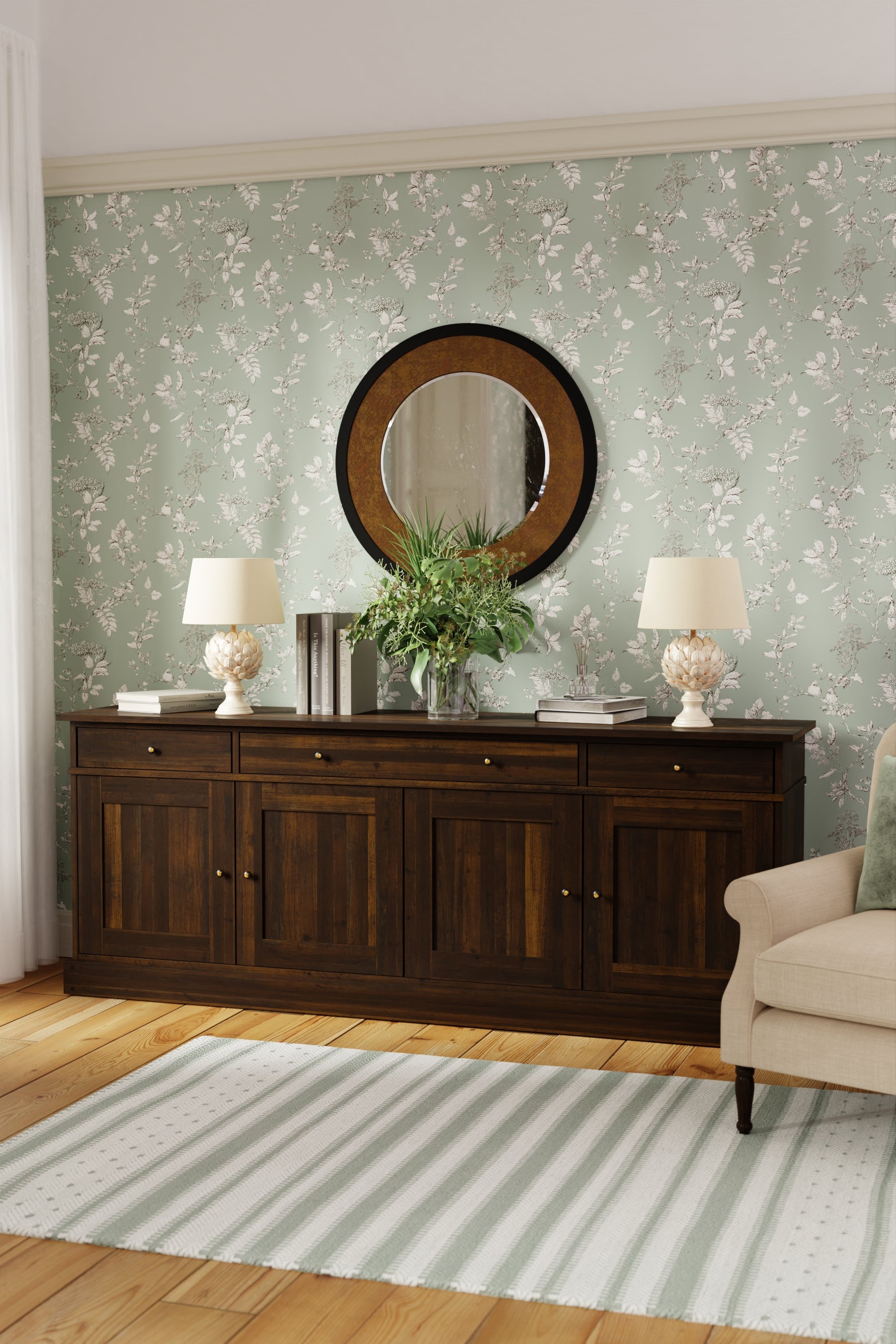 Garrat 4 Door 3 Drawer Sideboard