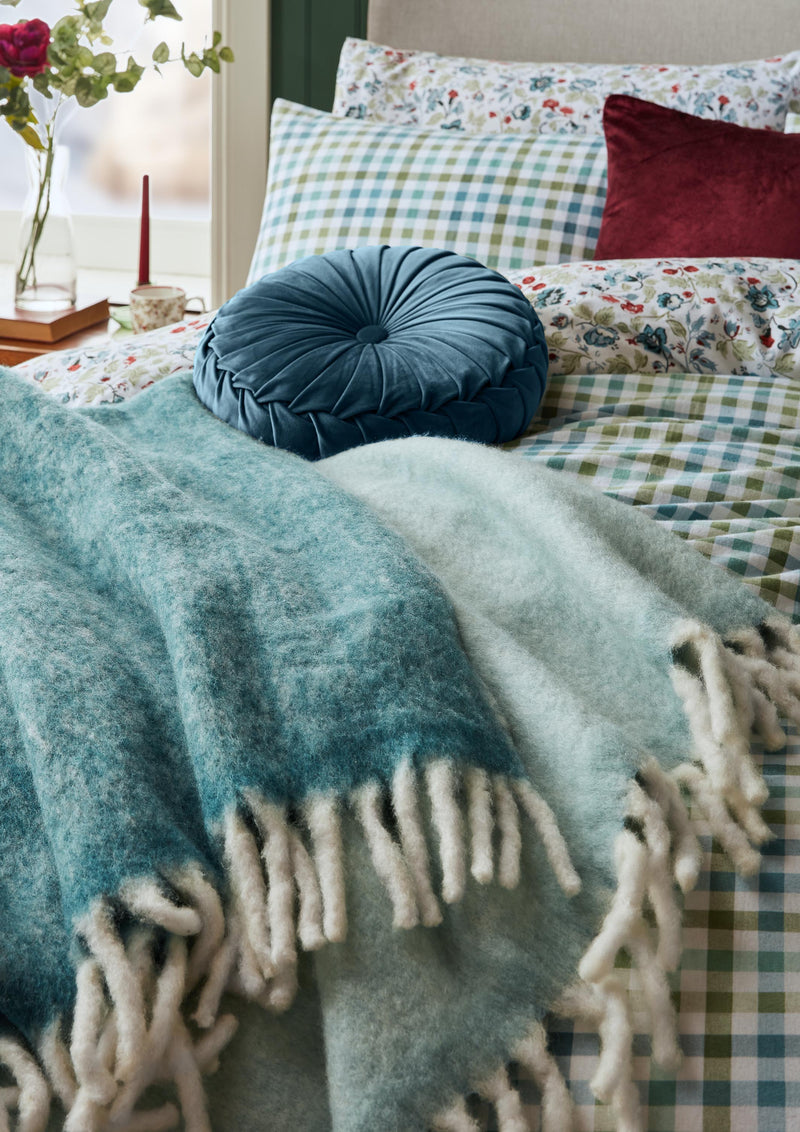 Bronwen Seaspray Blue Throw