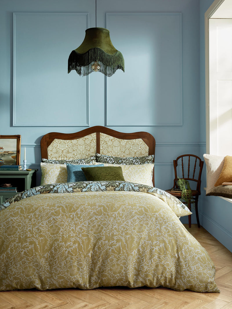 Compton Olive Green Duvet Set