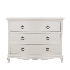 Etienne Grey 3 Drawer Low Chest