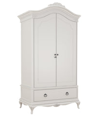 Etienne Grey Double Wardrobe