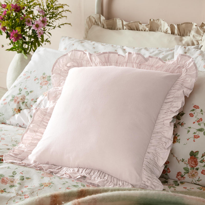 Idina Blush Pink Cushion
