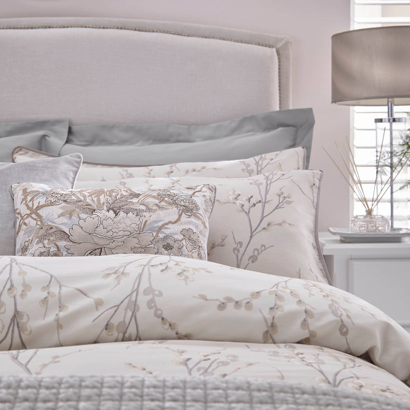 Pussy Willow Dove Grey Duvet Set