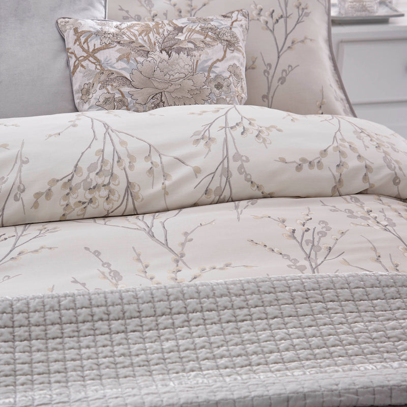 Pussy Willow Dove Grey Duvet Set