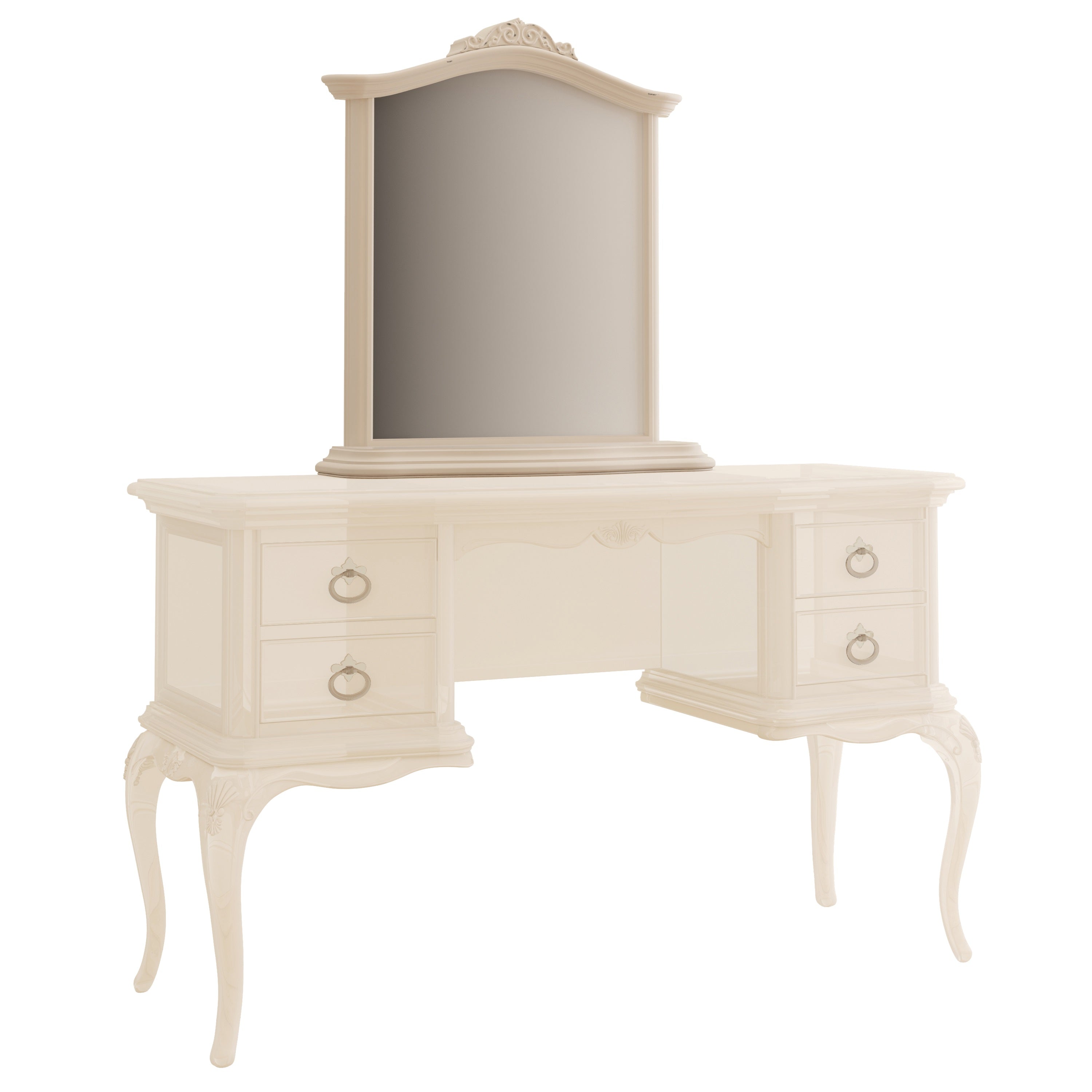 Ivory Bedroom Mirror