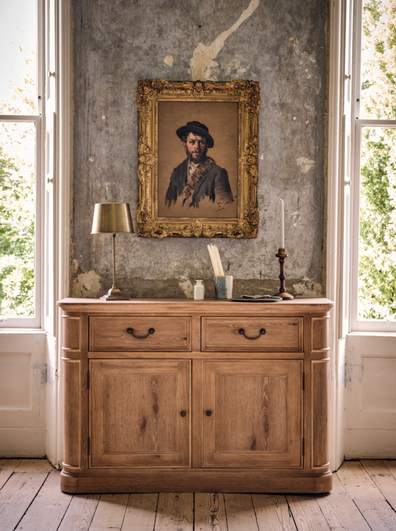 Cannes 2 Drawer Sideboard