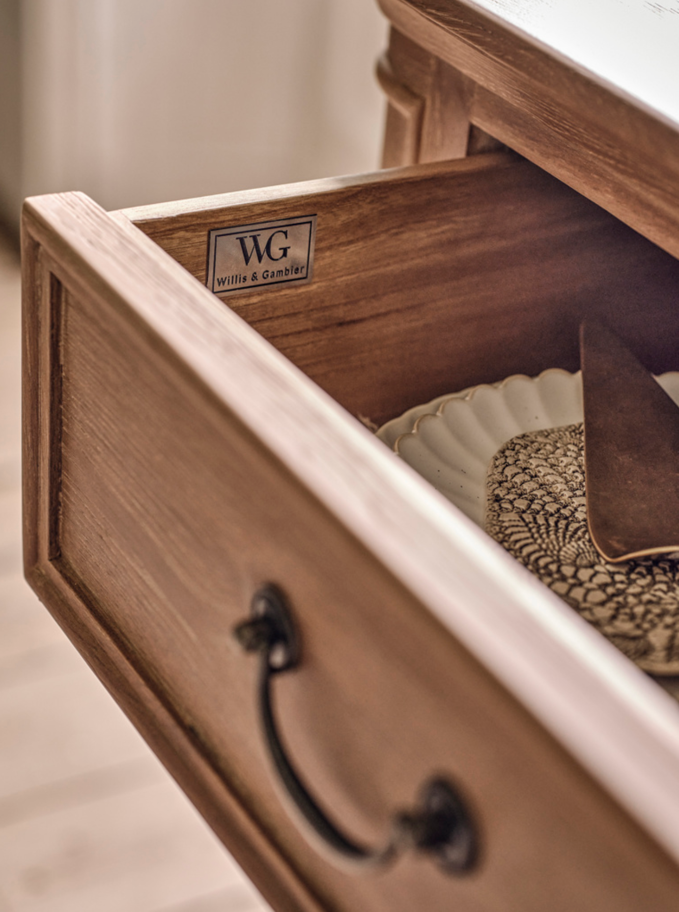 Cannes 2 Drawer Sideboard