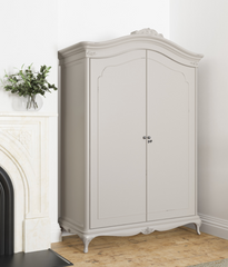 Etienne Grey Wide Fitted Wardrobe