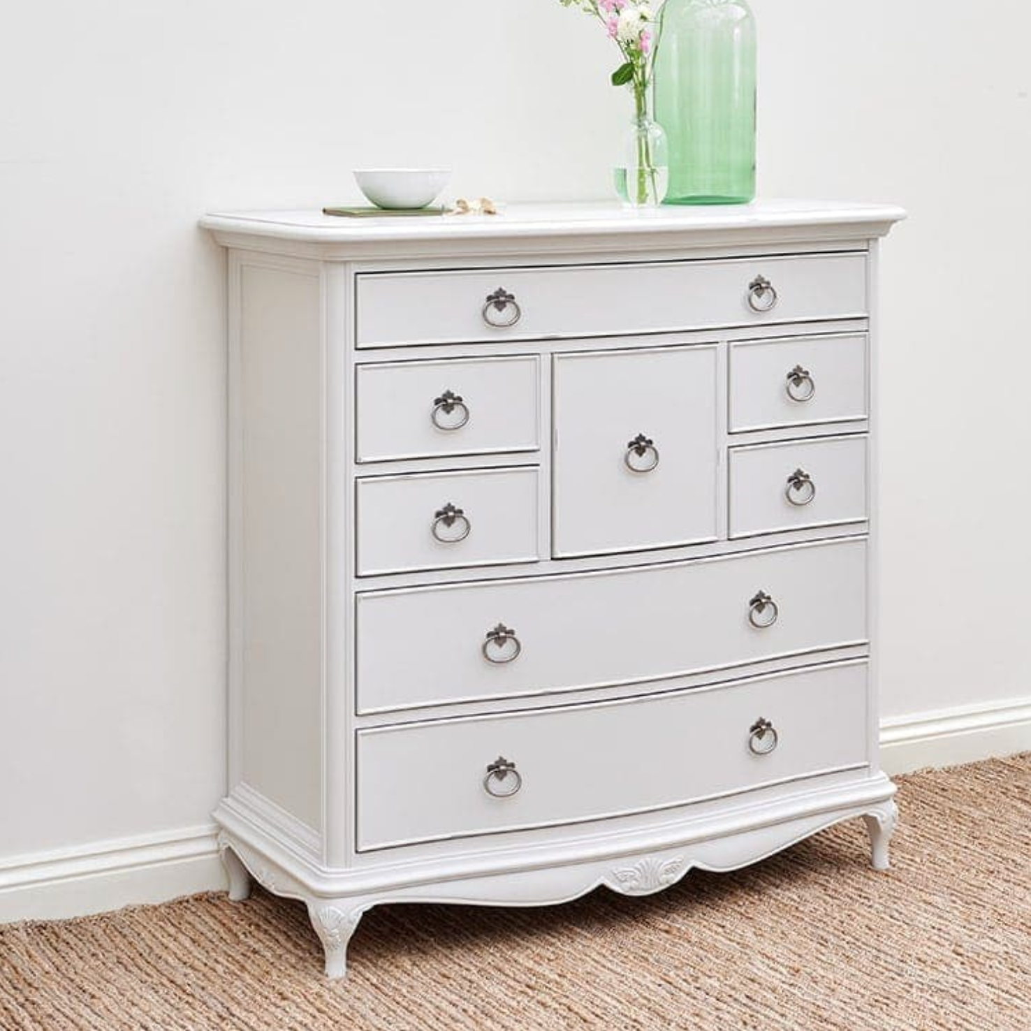Etienne Grey 8 Drawer Chest