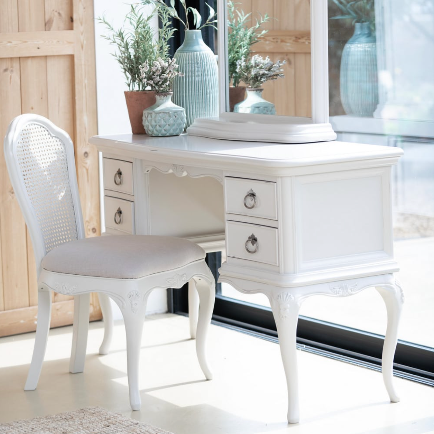 Etienne Grey Dressing Table