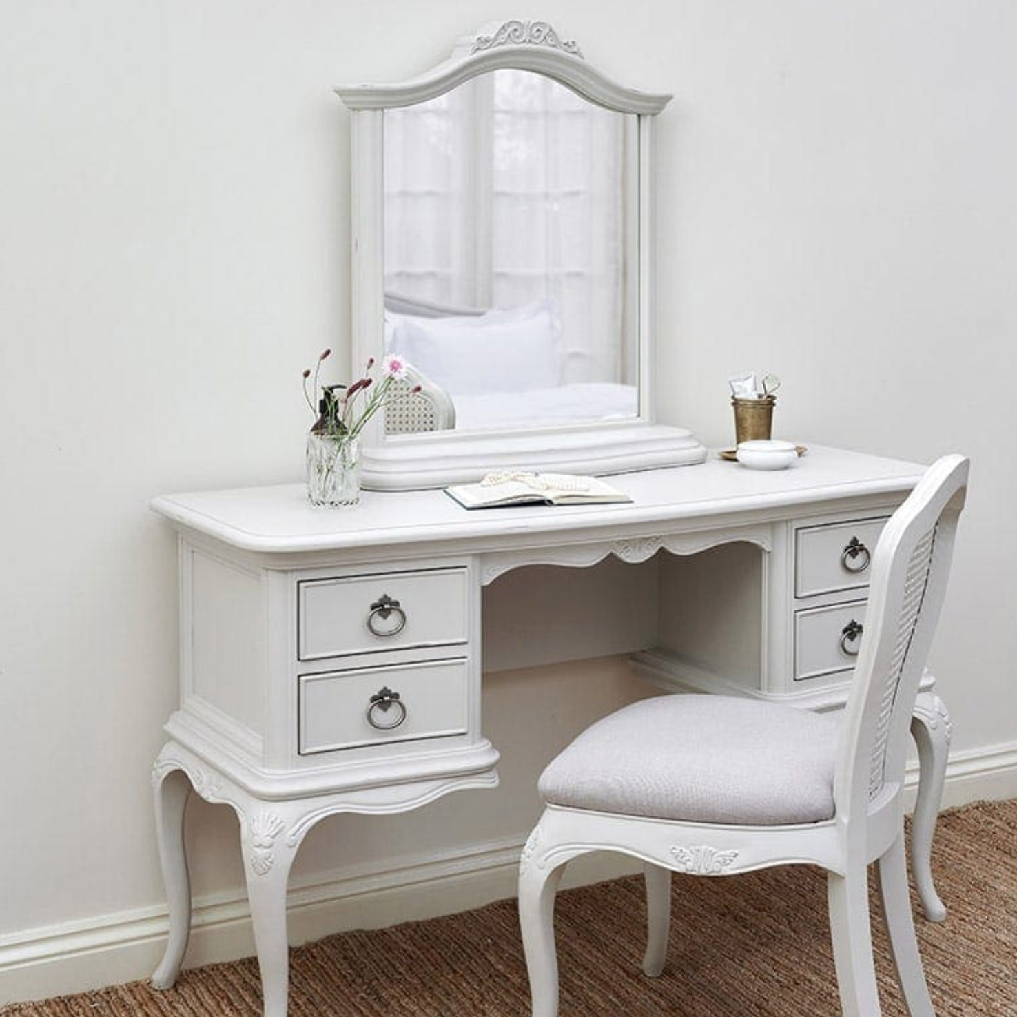 Etienne Grey Dressing Table
