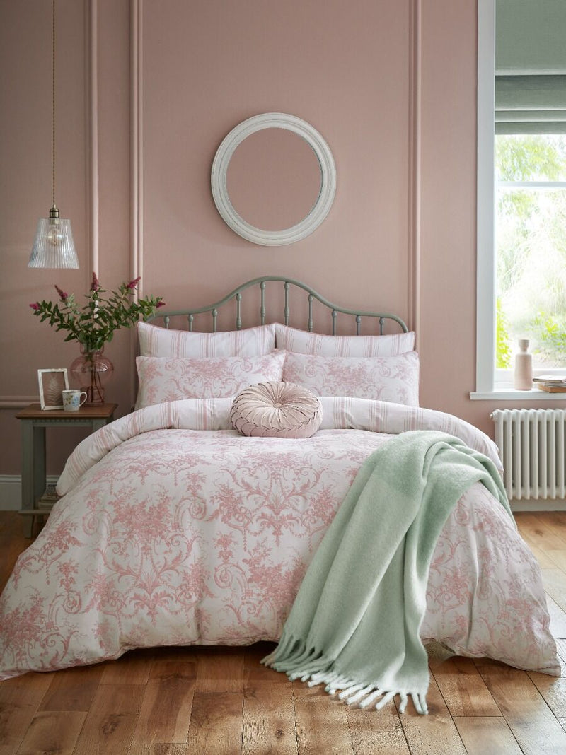 Tuileries Blush Pink Duvet Set