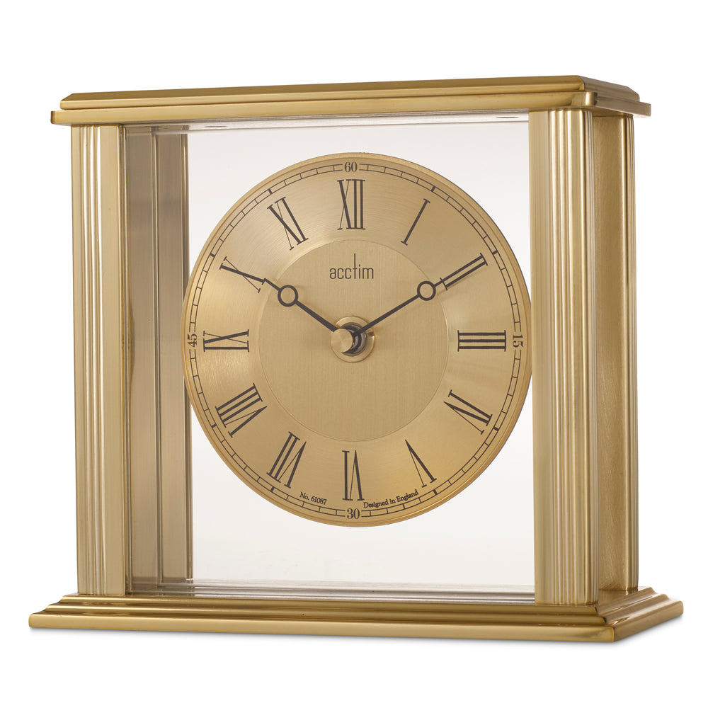 Gayhurst Mantel Clock, Gold