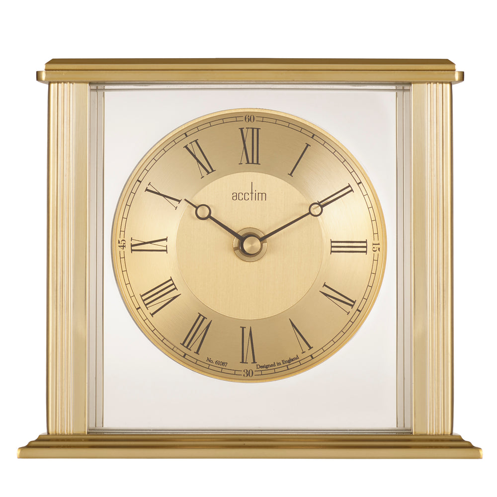 Gayhurst Mantel Clock, Gold