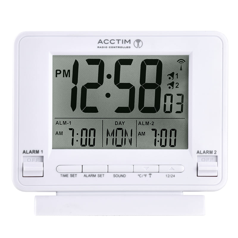 Delaware Radio Controlled Alarm Clock