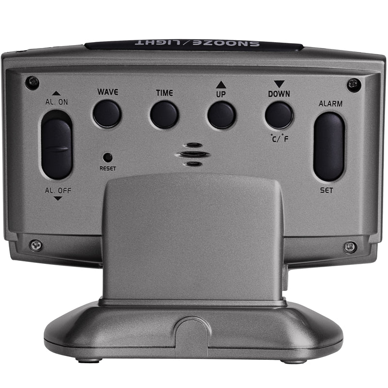 Cuba Radio Controlled Alarm Clock - Plum Retail