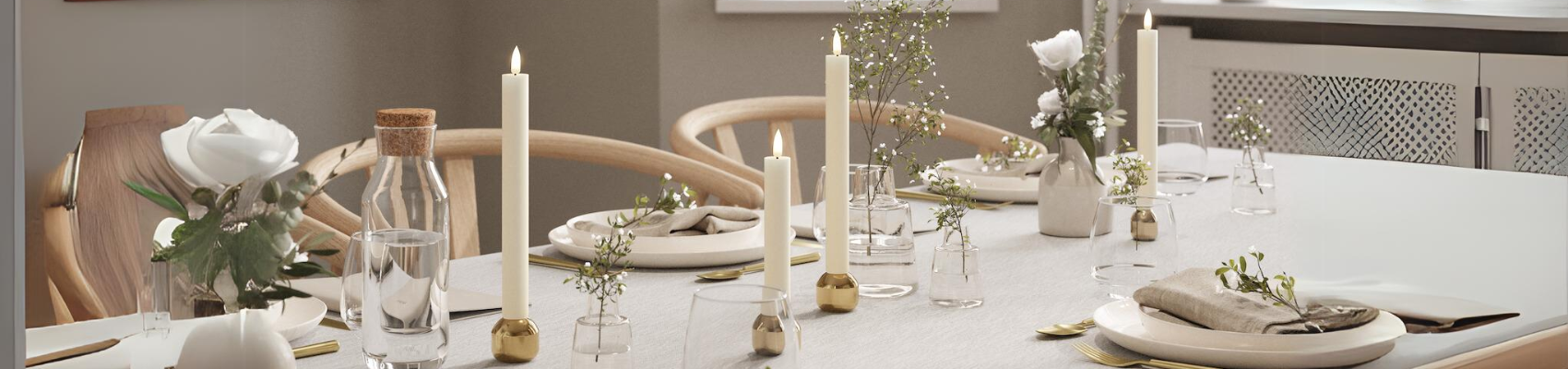 LED Dinner Candles