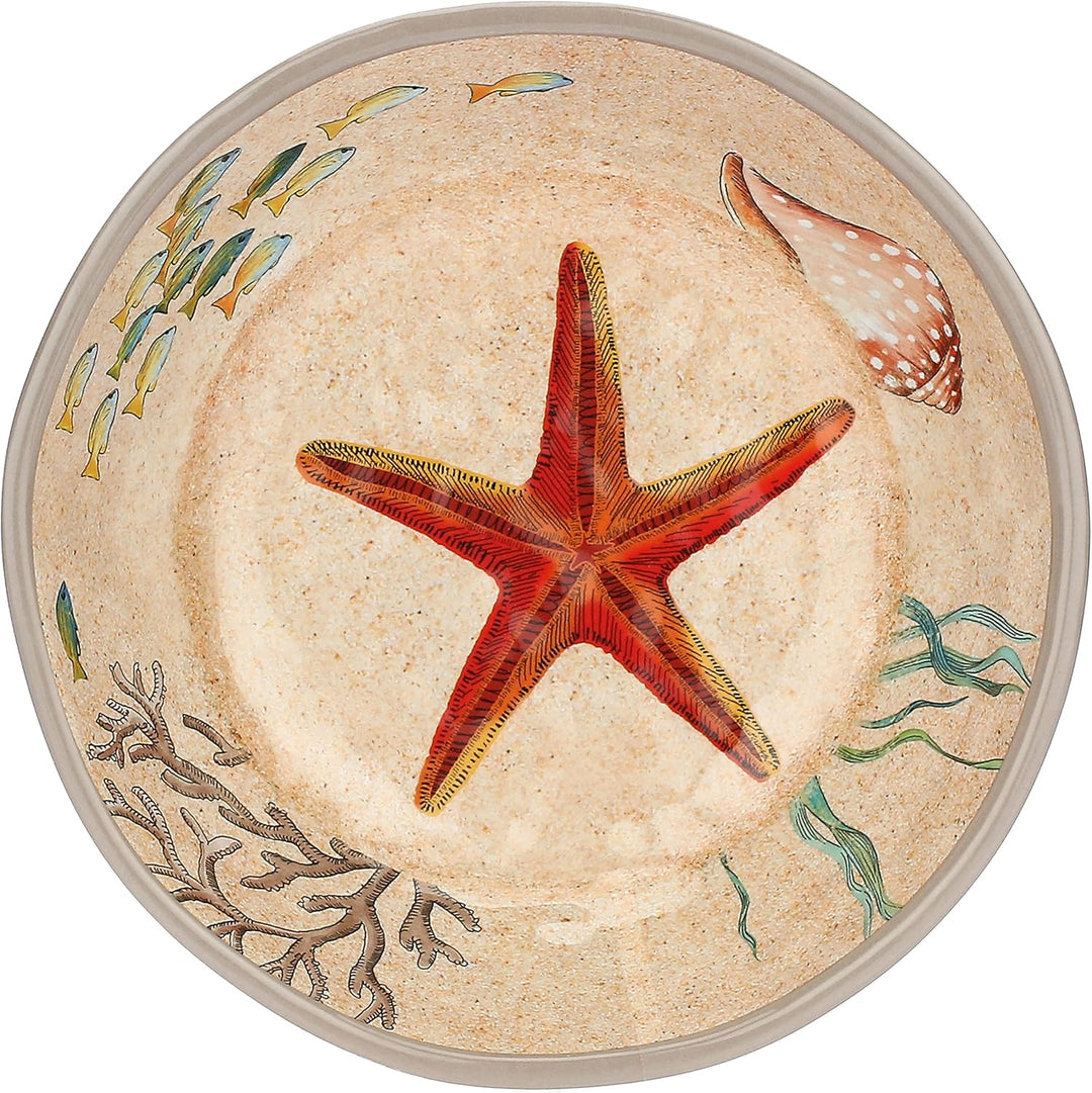 Sea Life Set of 2 Melamine Soup Bowls