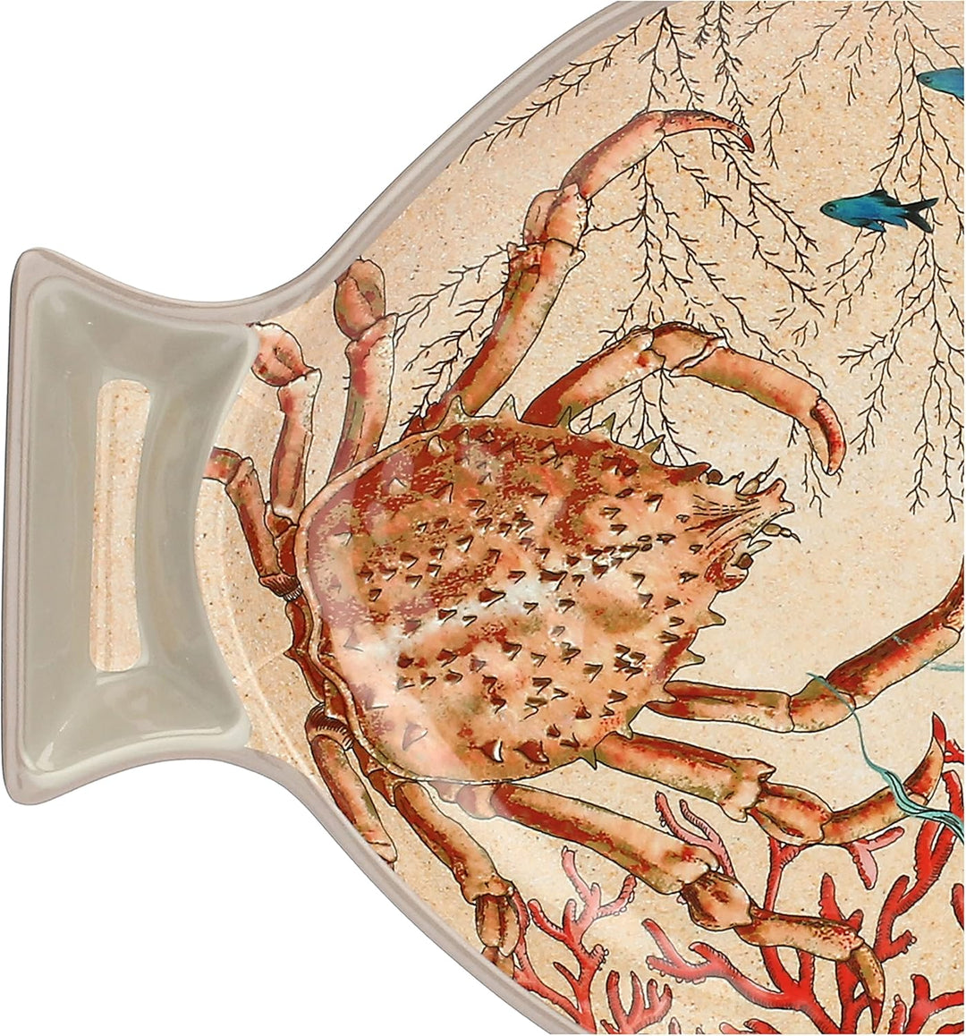 Sea Life Set of 2 Fish-Shaped Melamine Bowls