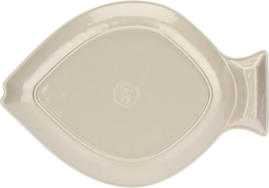 Sea Life Set of 2 Fish-Shaped Melamine Bowls