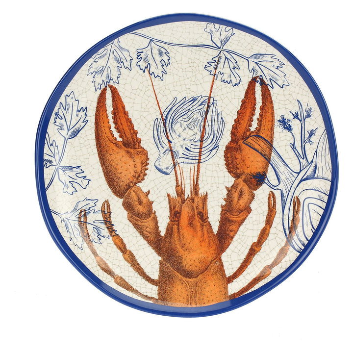 Ocean Life Melamine Dinner Plates Set of 2 - 27cm