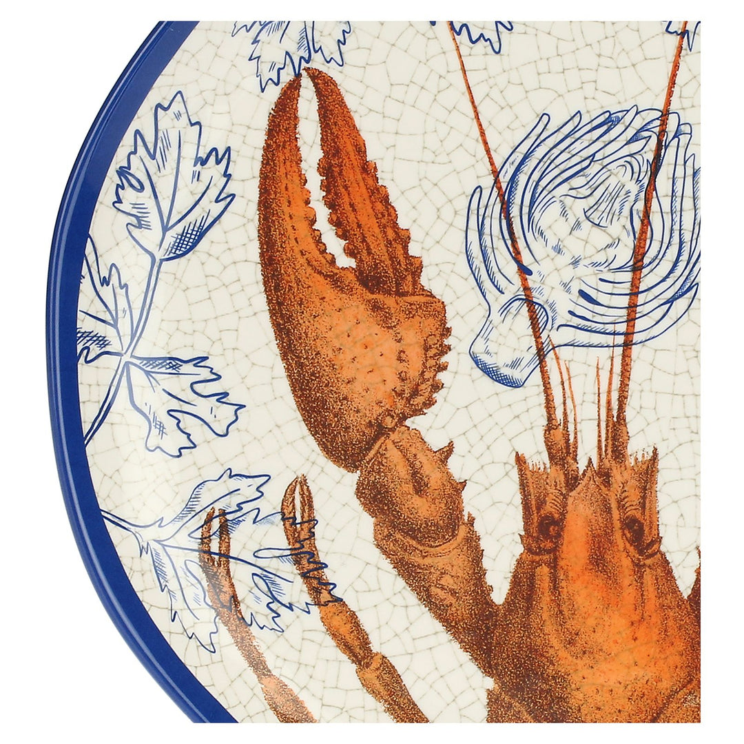 Ocean Life Melamine Dinner Plates Set of 2 - 27cm