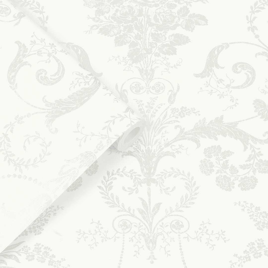 Josette White Wallpaper