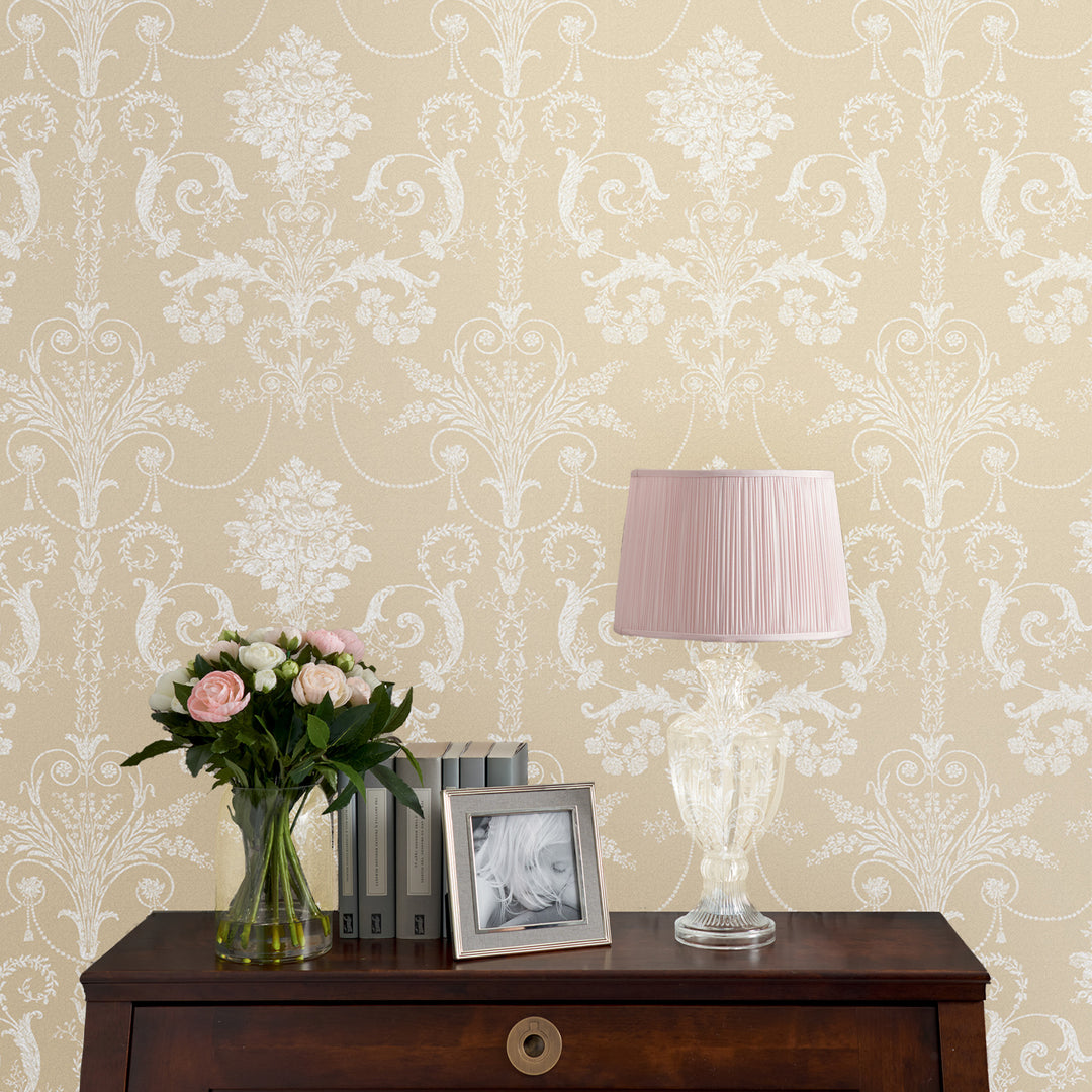 Josette Linen Wallpaper