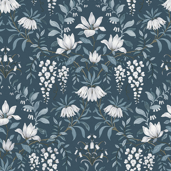 Parterre Dusky Seaspray Wallpaper