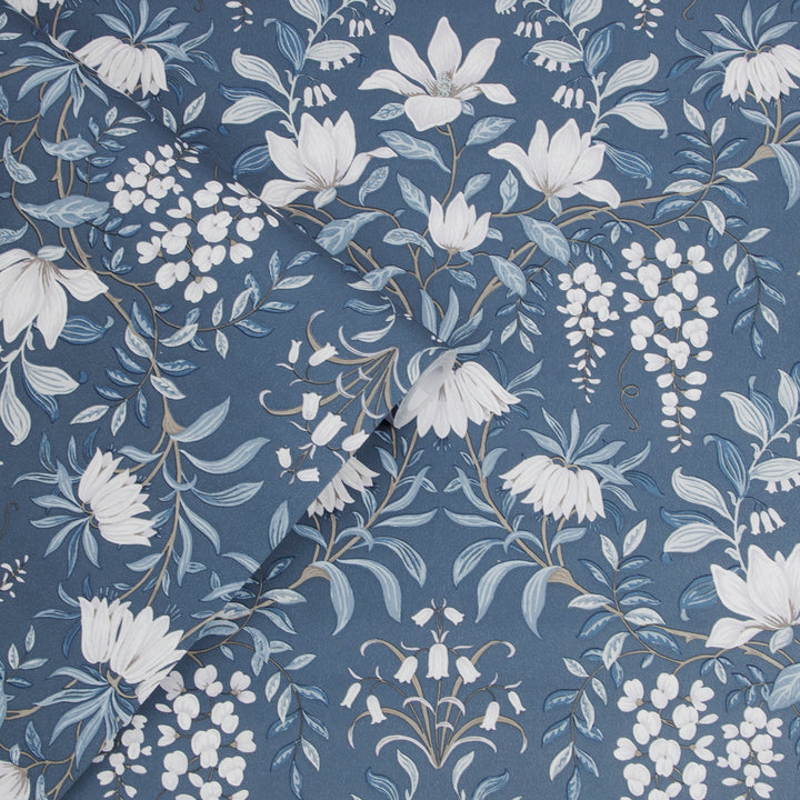 Parterre Dusky Seaspray Wallpaper