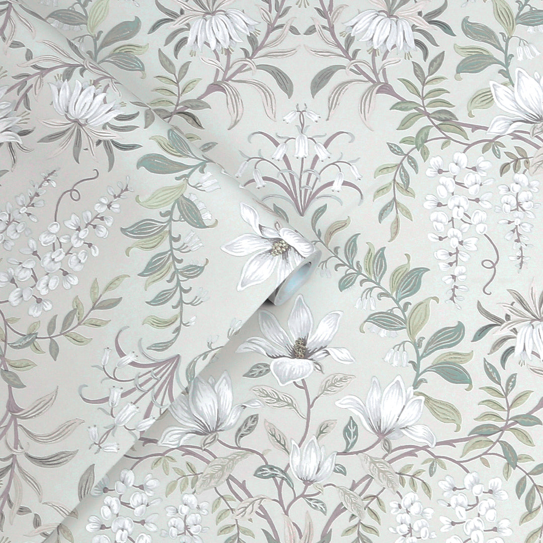 Parterre Sage Green Wallpaper