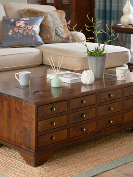 Garrat 12 Drawer Coffee Table