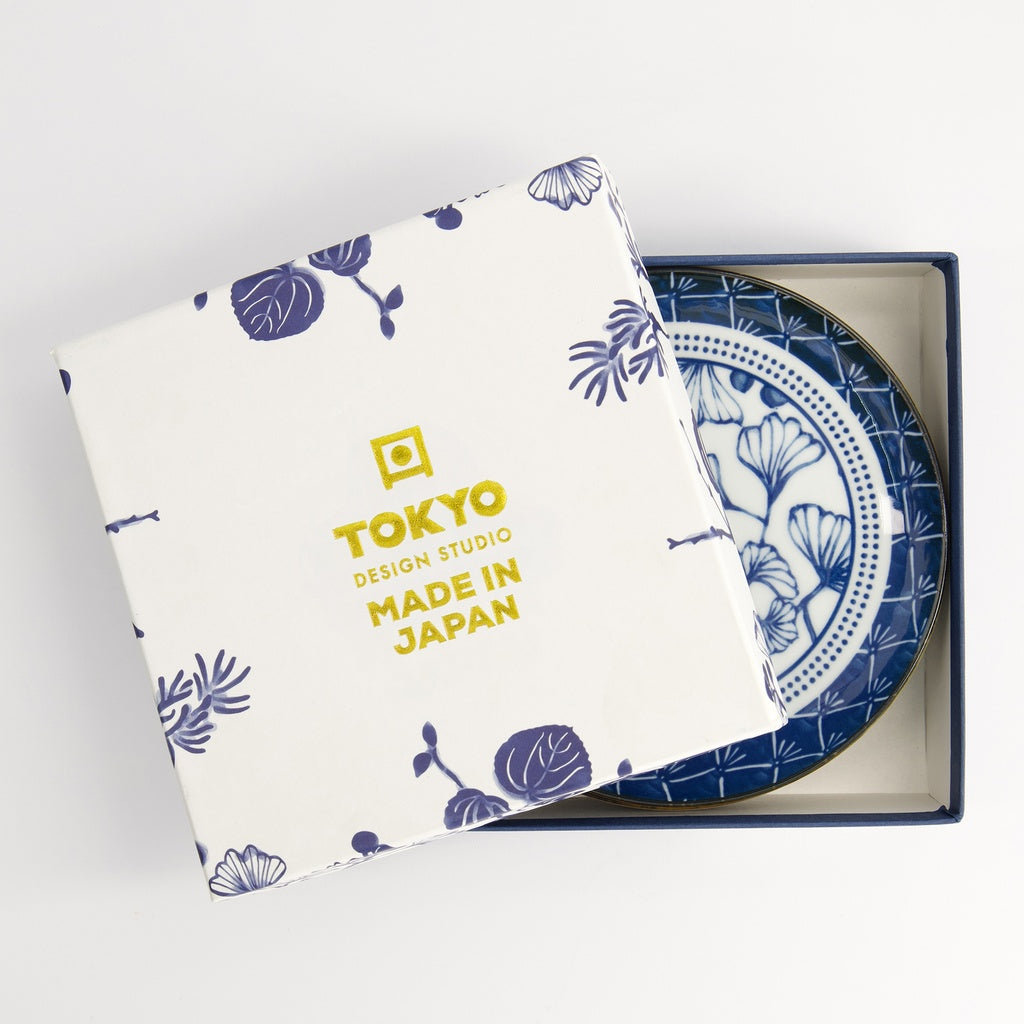 Flora Japonica Plate Gift Set of 4 – 16cm Porcelain Plates