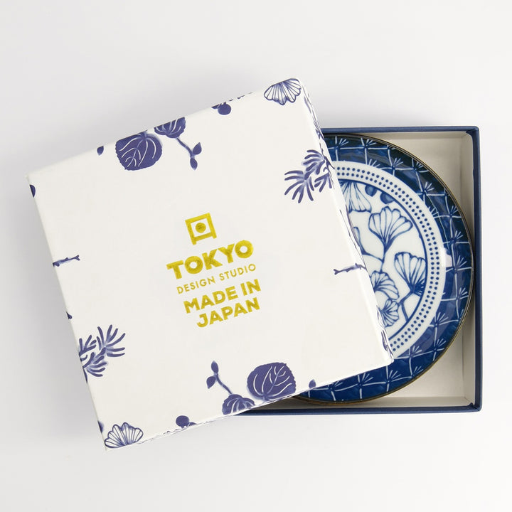 Flora Japonica Plate Gift Set of 4 – 16cm Porcelain Plates